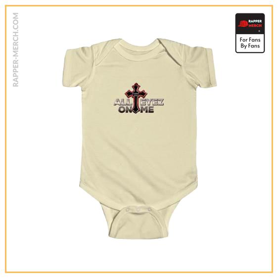 2Pac All Eyez On Me Cover Exodus Cross Baby Toddler Onesie RM0310