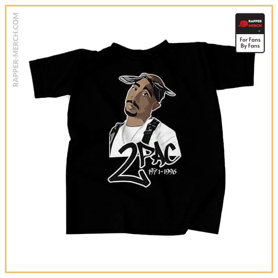 2Pac Birth And Death Year Tribute Art Tees RM0310