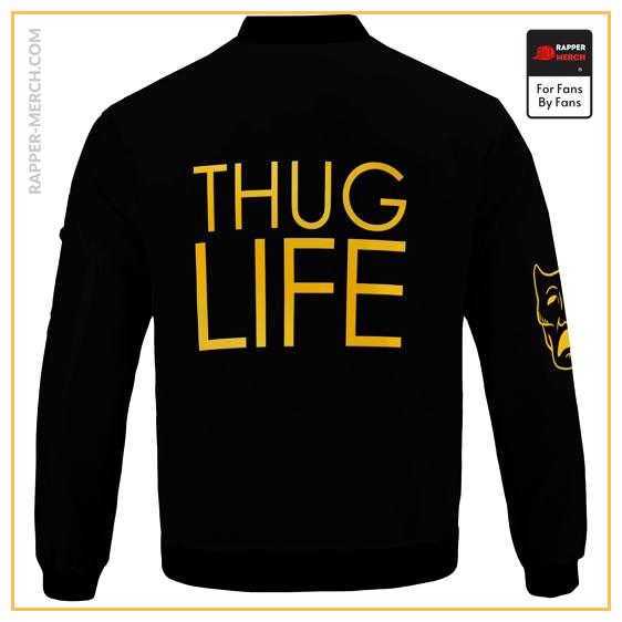 2Pac Gold Trust Nobody Thug Life And Panther Bomber Jacket RM0310
