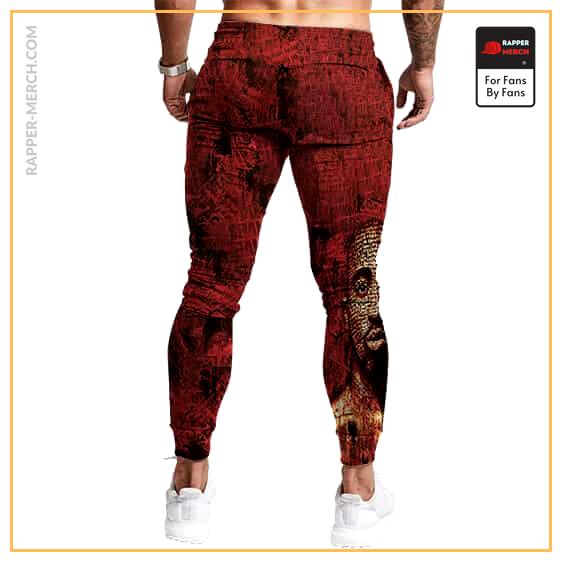 2Pac Makaveli Iconic Songs Tribute Art Jogger Pants RM0310