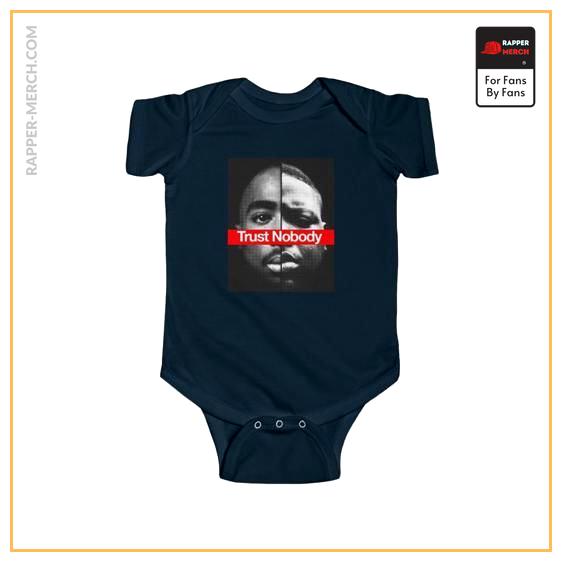 2Pac Shakur And The Notorious Big Trust Nobody Baby Onesie RM0310