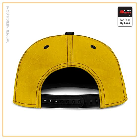 2Pac Shakur Forever Silhouette Art Yellow Snapback Cap RM0310