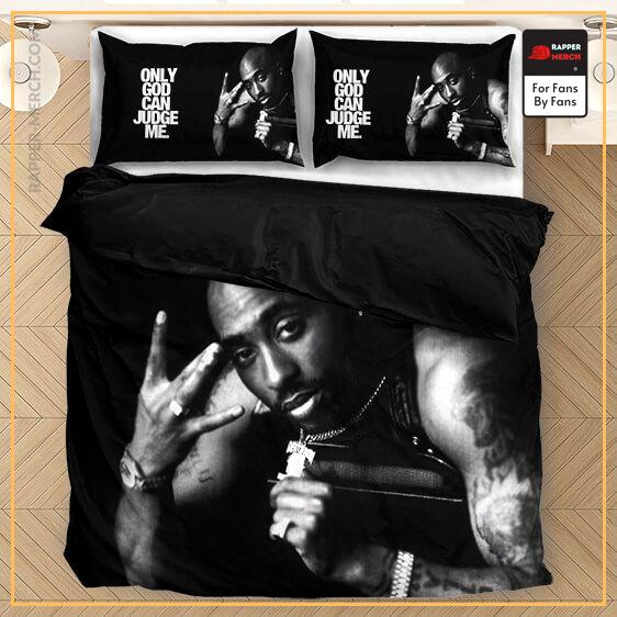 2pac Shakur Only God Can Judge Me West Side Dope Bedding Set RM0310