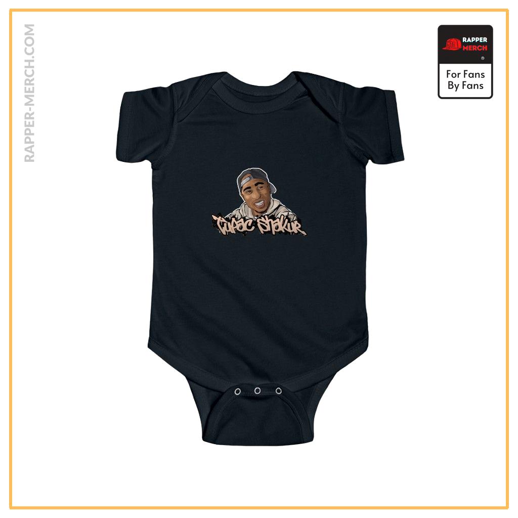 Hip Hop 2Pac Amaru Shakur Legacy Baby Toddler Onesie RM0310