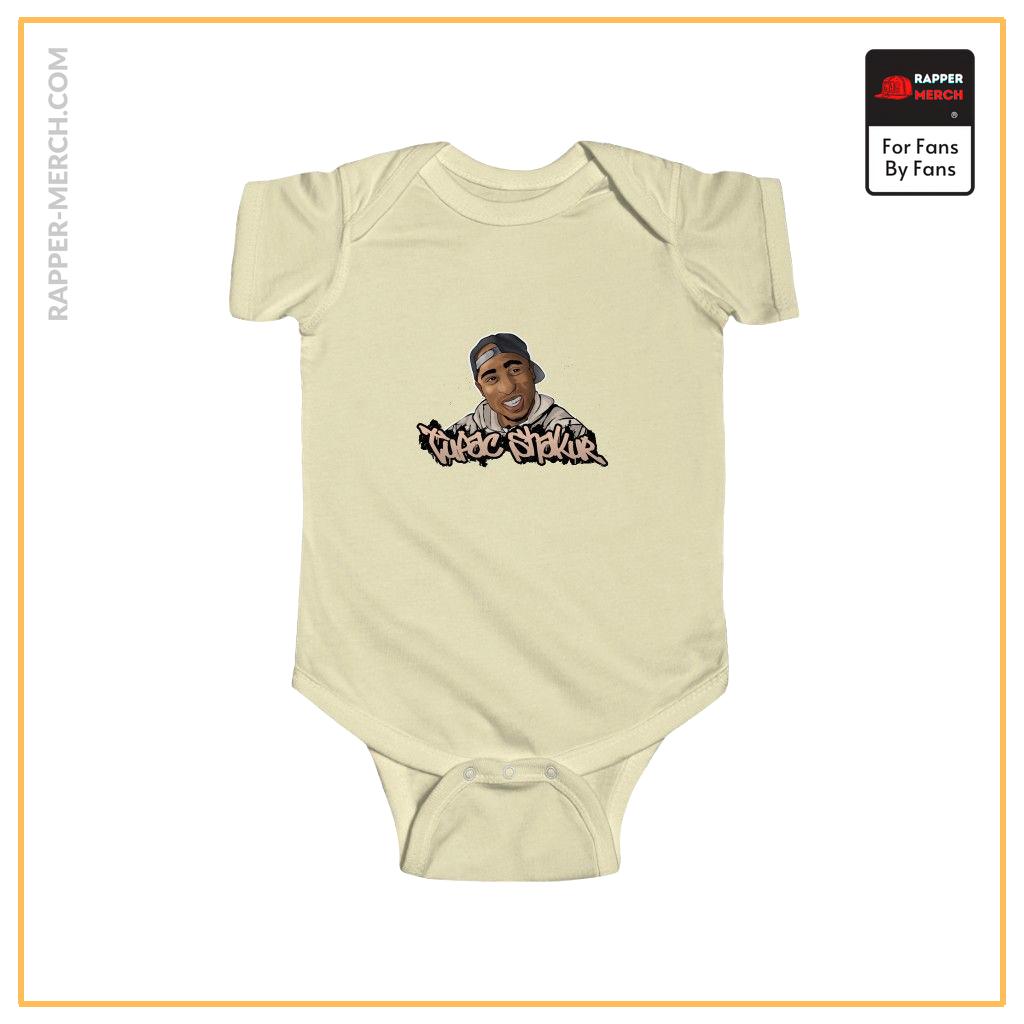 Hip Hop 2Pac Amaru Shakur Legacy Baby Toddler Onesie RM0310