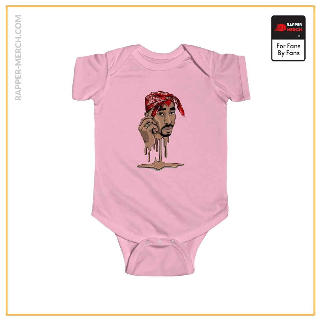 Tupac Makaveli Melting Art Legend Tribute Baby Bodysuit RM0310