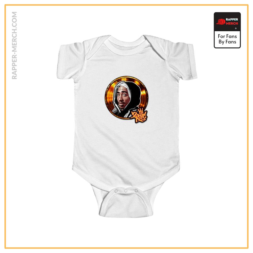 American West Coast Rapper Tupac Shakur Baby Bodysuit RM0310
