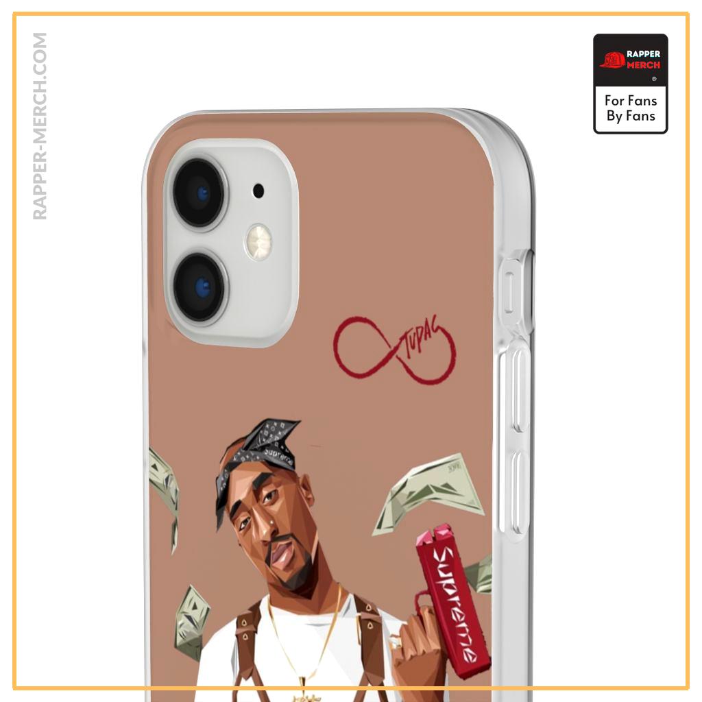 Rich Ghetto 2pac Shakur Supreme Art Dope iPhone 12 Case RM0310