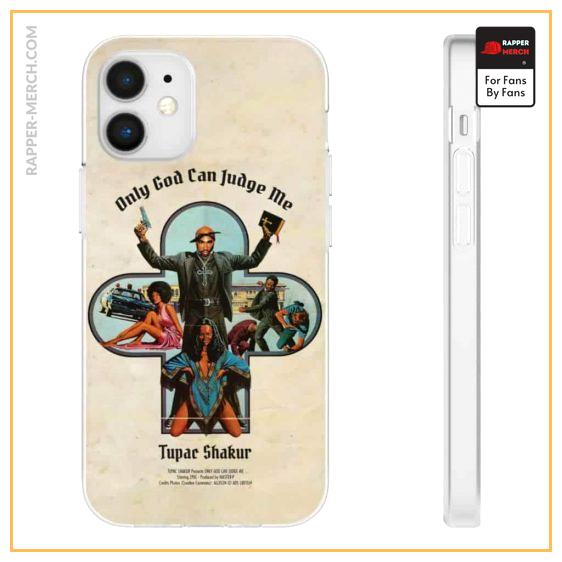 2pac Makaveli Only God Can Judge Me Album Cover iPhone 12 Case RM0310