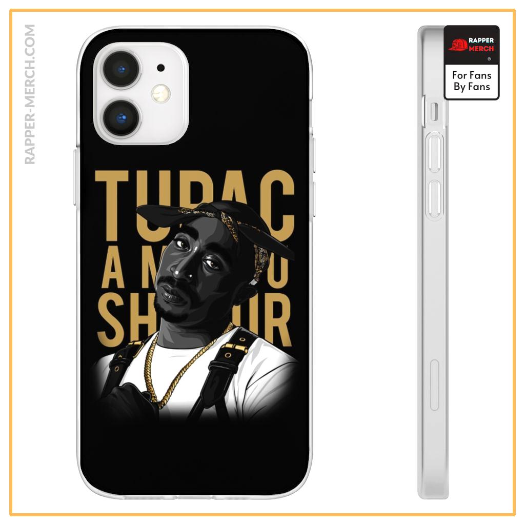 Tupac Amaru Shakur Black & White Art Awesome iPhone 12 Case RM0310