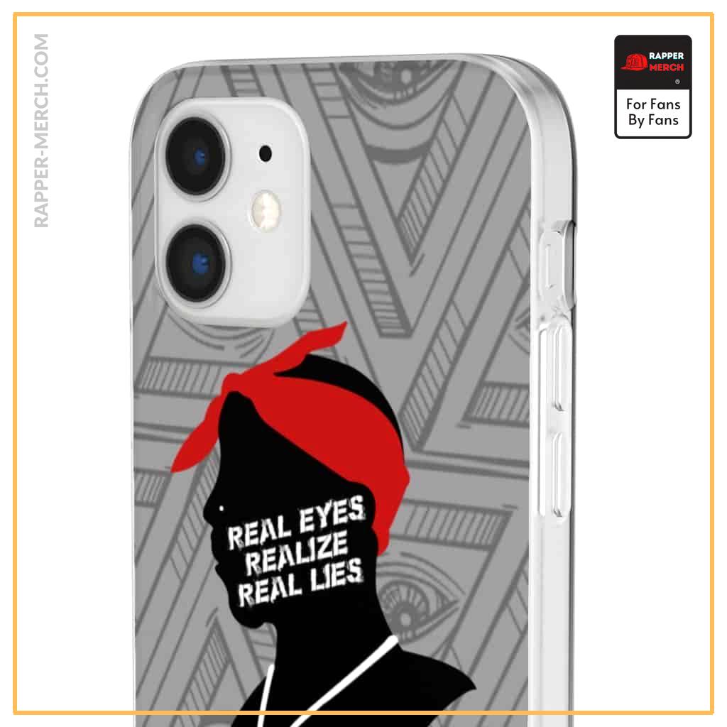 2Pac Shakur Real Eyes Realize Real Lies Cool iPhone 12 Case RM0310