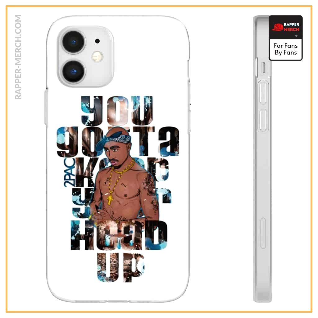 Tupac Amaru Shakur Keep Ya Head Up Awesome iPhone 12 Case RM0310