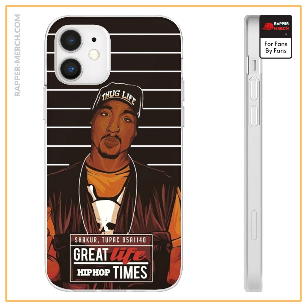 Dope Thug Life Great Life Tupac Amaru Shakur iPhone 12 Case RM0310