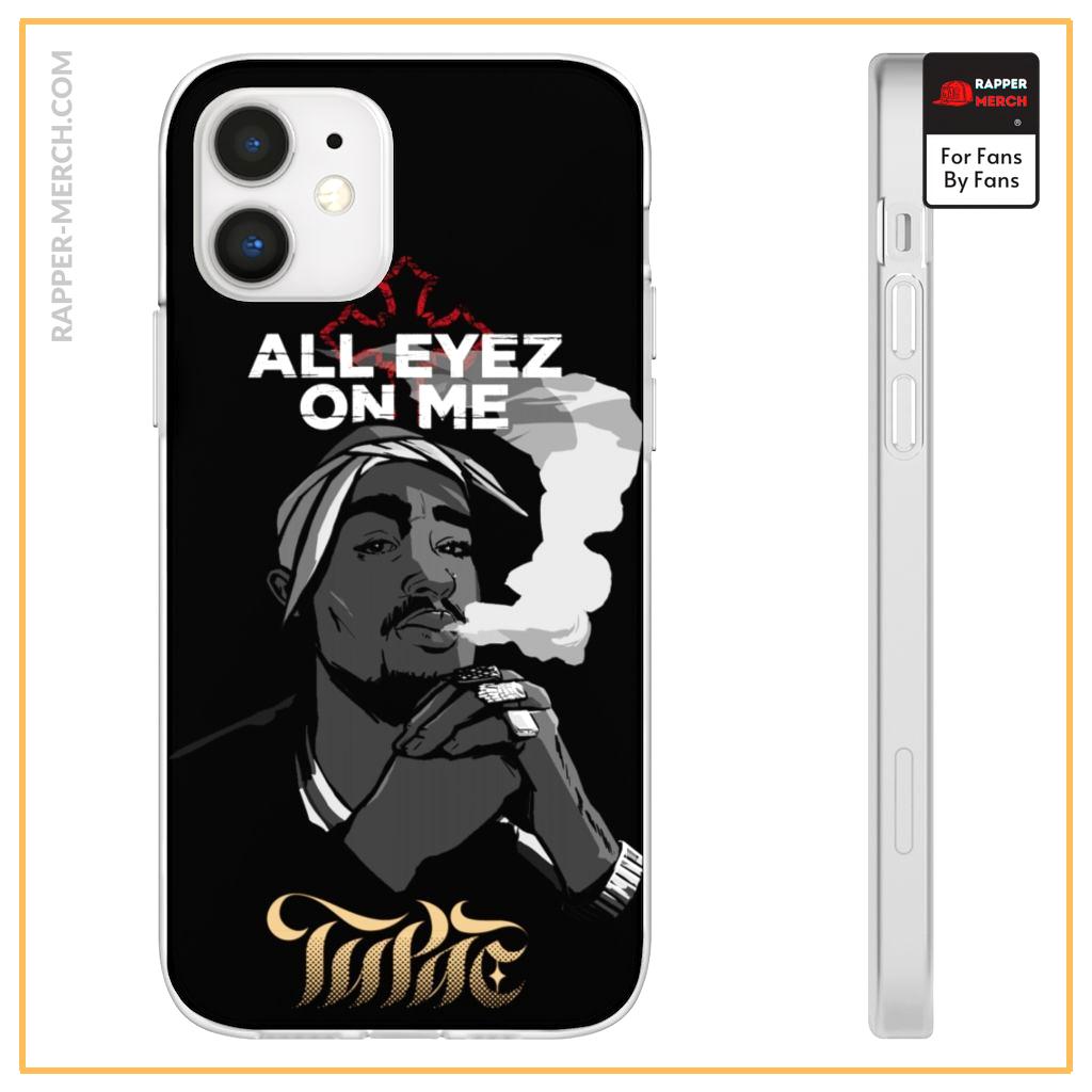 All Eyez On Me Tupac Shakur Album Cover Awesome iPhone 12 Case RM0310