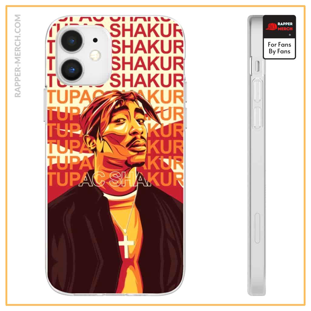 Ghetto Rapper Tupac Shakur Dope Pop Art iPhone 12 Case RM0310