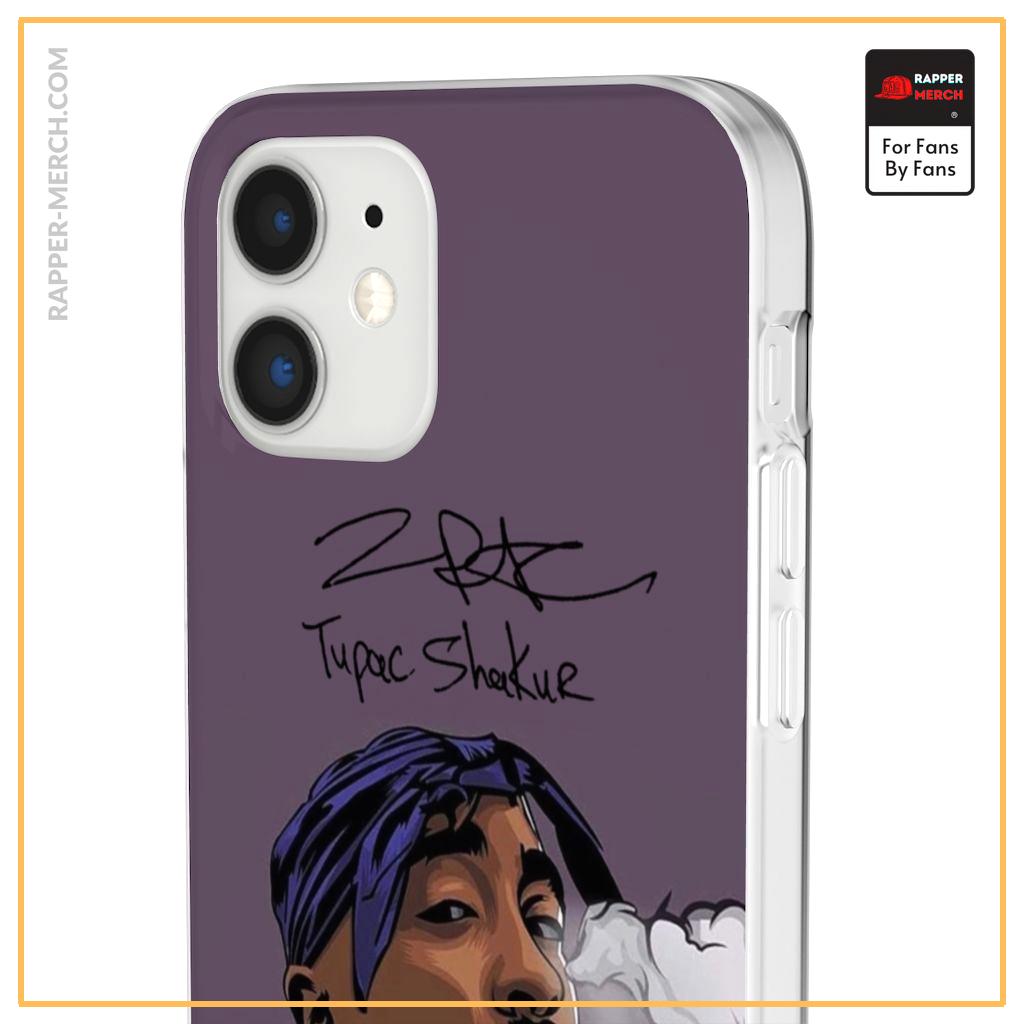Ghetto Rapper Smoking Tupac Shakur Dope iPhone 12 Case RM0310