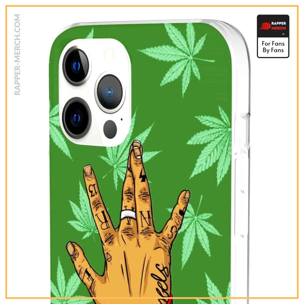Tupac Shakur Iconic Gang Sign Minimalist Art iPhone 12 Case RM0310
