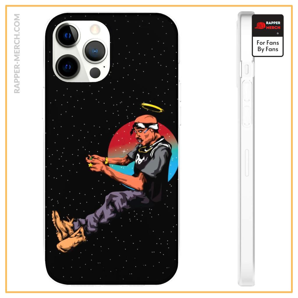 Tupac Shakur Playing In The Galaxy Awesome iPhone 12 Case RM0310
