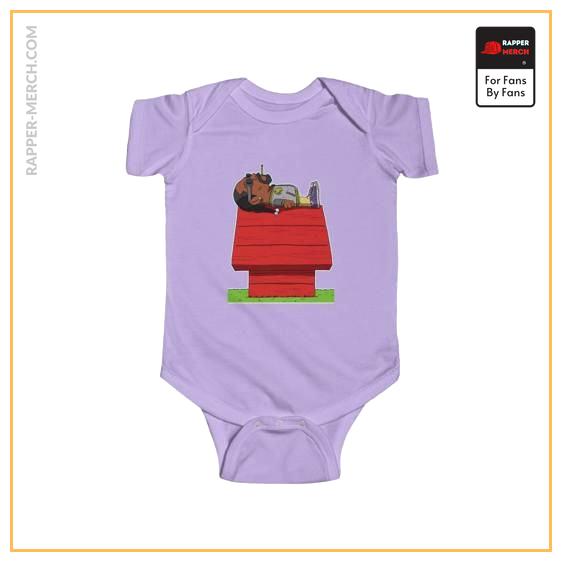 Adorable Snoop Dogg Cartoon Parody Cool Baby Rompers RM0310