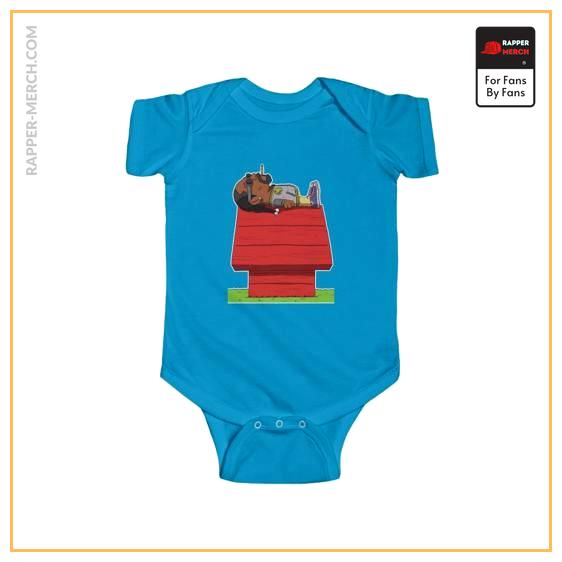 Adorable Snoop Dogg Cartoon Parody Cool Baby Rompers RM0310