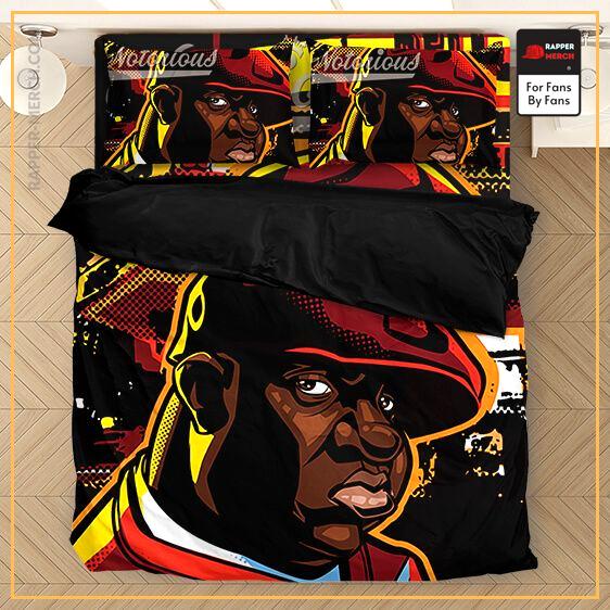 Amazing Rap Icon Biggie Smalls Fan Art Portrait Bedclothes RP0310