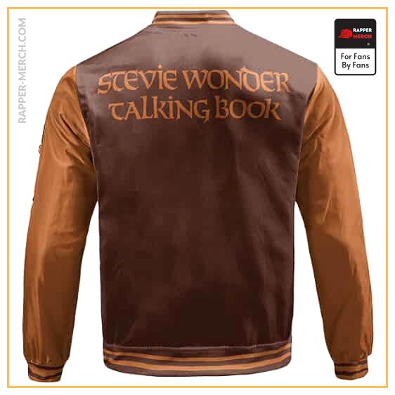 American Musician Stevie Wonder Talking Book Bomber Jacket RM0310