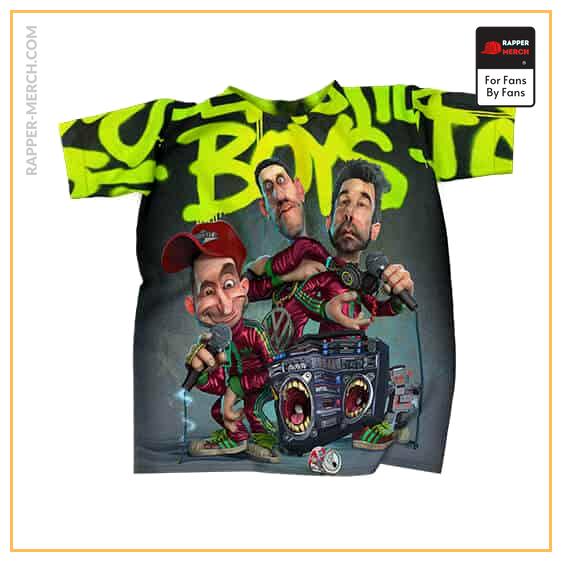 American Rap Group Beastie Boys Graffiti Tees RP0410