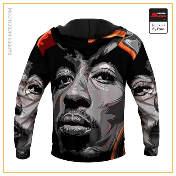 American Rapper 2Pac Makaveli Shakur Art Stylish Hoodie RM0310