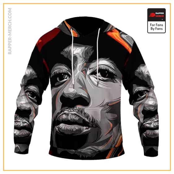 American Rapper 2Pac Makaveli Shakur Art Stylish Hoodie RM0310
