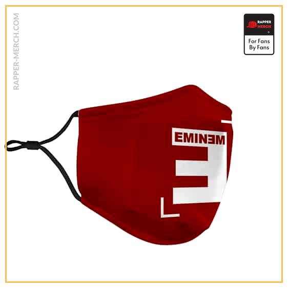 American Rapper Eminem Reversed E Logo Red Cloth Face Mask RM0310