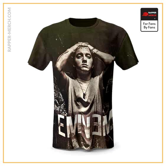 American Rapper Eminem Vintage Art T-Shirt RM0310