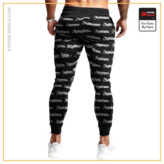 American Rapper Notorious B.I.G. Name Pattern Epic Joggers RP0310