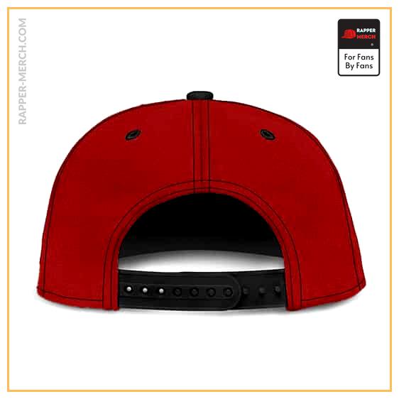 American Rapper The Notorious B.I.G. Head Art Red Snapback RP0310