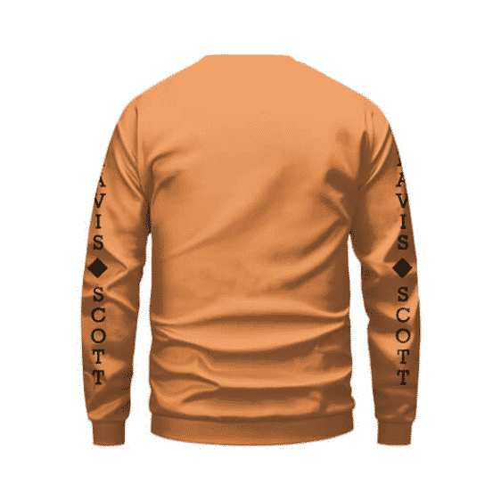 American Rapper Travis Scott Outline Drawing Design Sweater RM0410