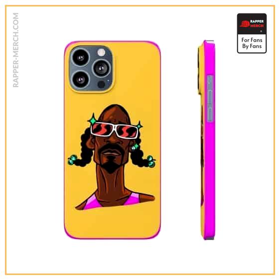 Animated Snoop Dogg Braids Hair Design Cool iPhone 13 Case RM0310