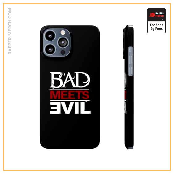Awesome Black Meets Evil Eminem Song iPhone 13 Case RM0310