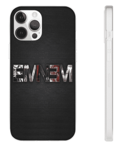 Awesome Eminem Logo Nero Gray iPhone 12 Bumper Cover RM0310