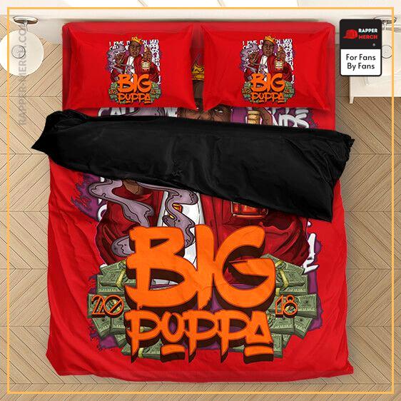 Awesome Notorious Big Poppa Lyrics Red Bedding Set RP0310