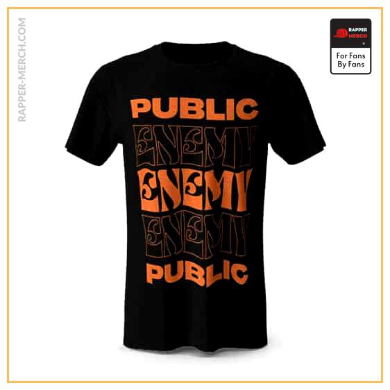 Awesome Public Enemy Typography Art Tees RM0710