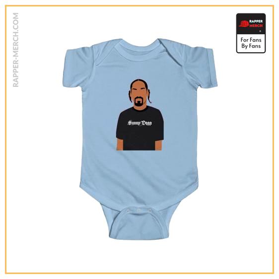 Awesome Snoop Dogg Minimalistic Artwork Cool Baby Romper RM0310