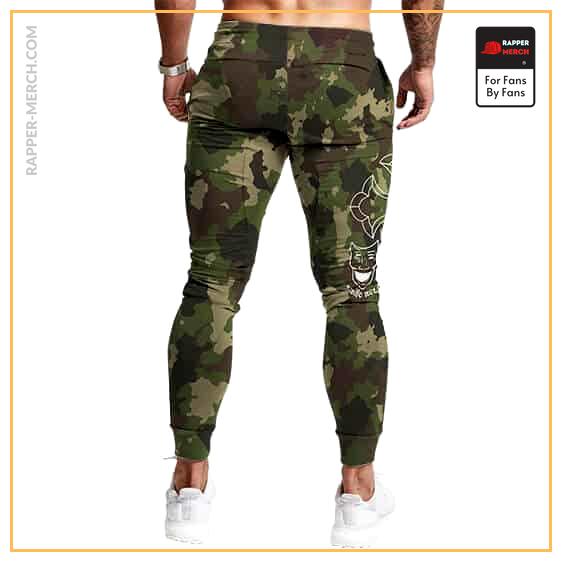Awesome Tupac Shakur Body Tattoos Camouflage Jogger Pants RM0310