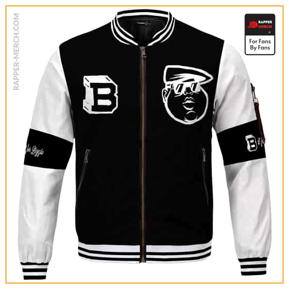 B Is for Biggie East Coast Rap Icon Dope Varsity Jacket RP0310