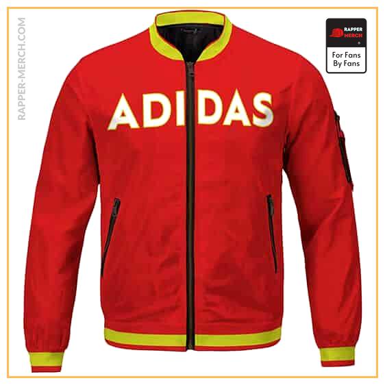 Snoop Dogg Scary Movie Adidas Parody Red Bomber Jacket RM0310