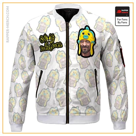 Faded Snoop Dogg In Fish Hat Pattern Cool Bomber Jacket RM0310