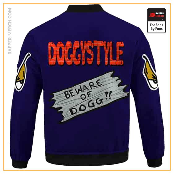 Snoop Doggy Dogg Doggystyle Navy Blue Letterman Jacket RM0310