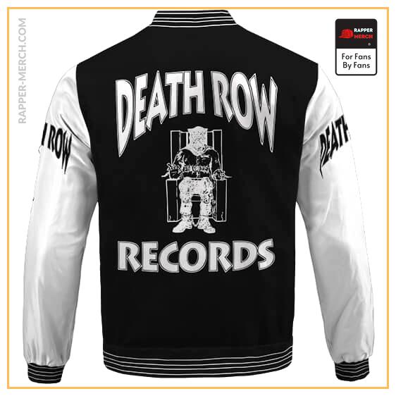 Death Row Records Snoop Doggy Dogg Black Varsity Jacket RM0310