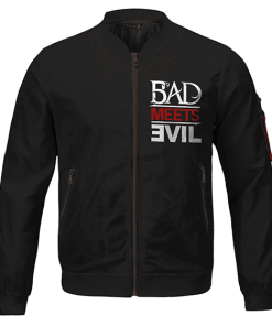 Bad Meets Evil Hip-Hop Duo Eminem & Royce Da 5'9 Bomber Jacket RM0310