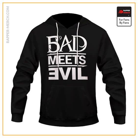 Bad Meets Evil Logo Hip-Hop Duo Eminem & Royce Da 5’9 Hoodie RM0310