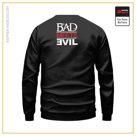 Bad Meets Evil Logo Hip-Hop Duo Eminem & Royce Da 5’9 Sweater RM0310