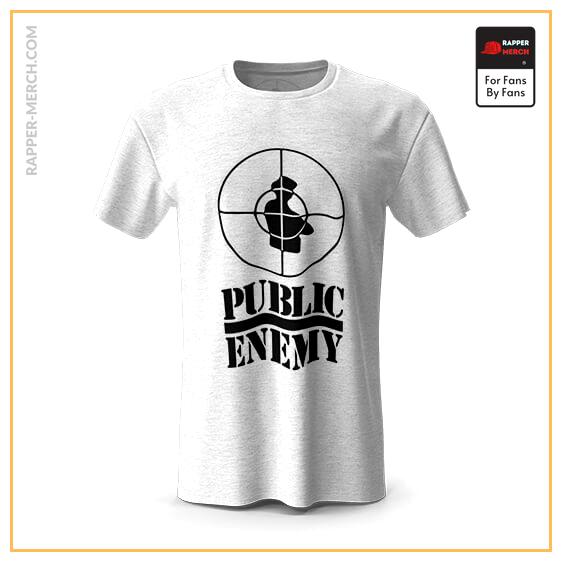 Badass Public Enemy Crosshair Logo T-shirt RM0710